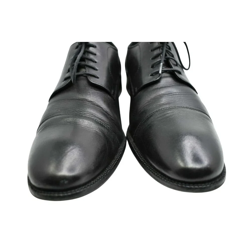 Cole Haan Men's Benton II Cap Toe Oxford Black Leather Lace Up Dress Shoe 11.5 M
